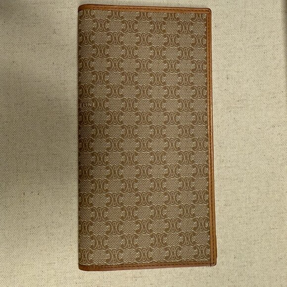 Celine Macadam Long Wallet with Coin Pouch - Picture 3 of 8